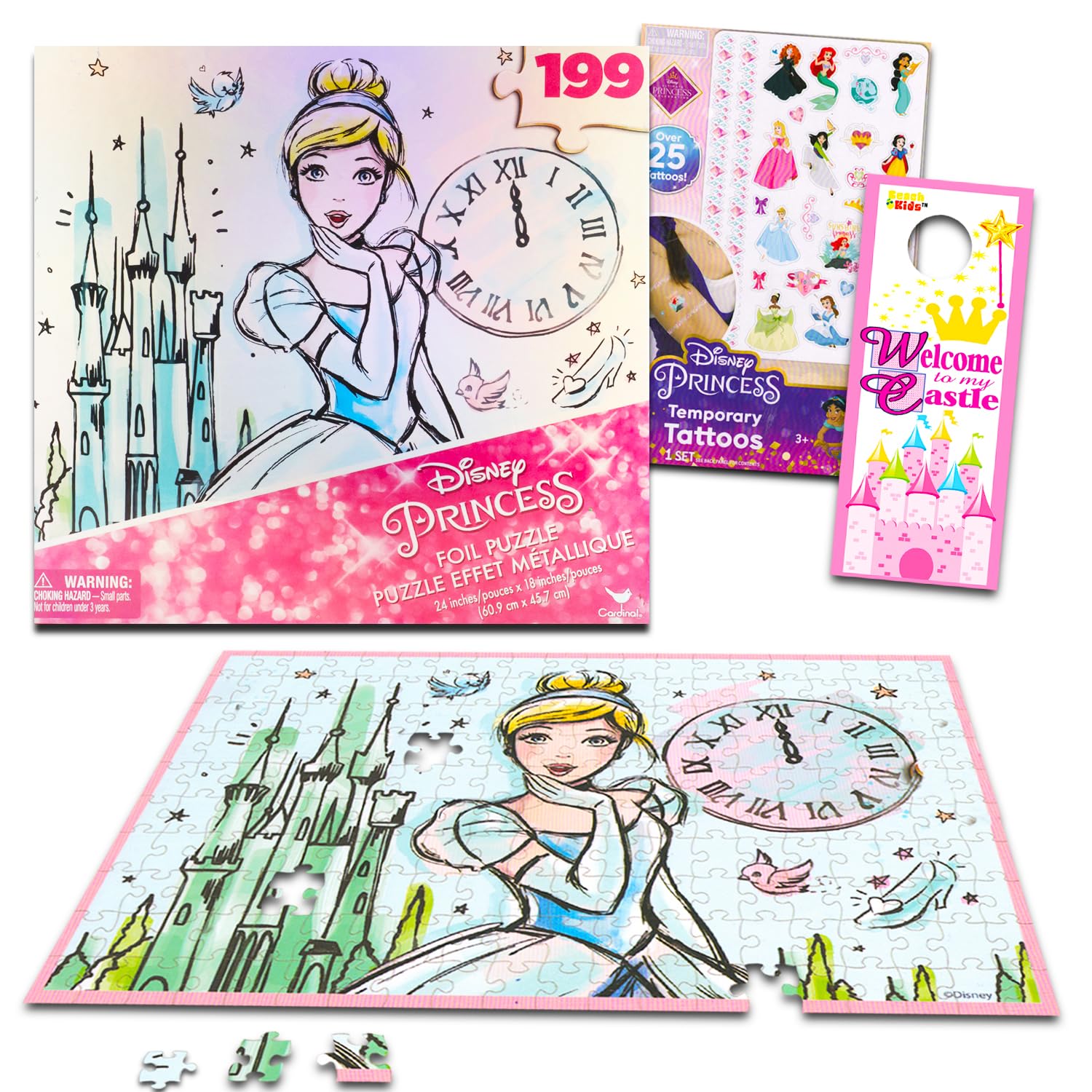 Amazon | シンデレラパズルセット - 199ピースのシンデレラ